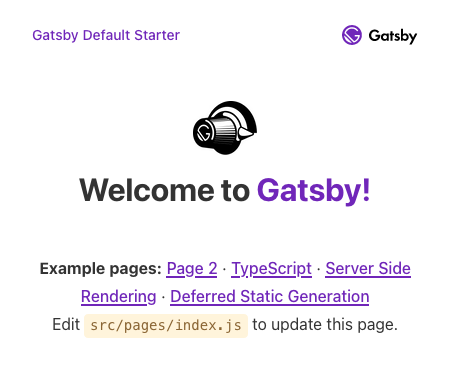 Default Gatsby website Default Gatsby website